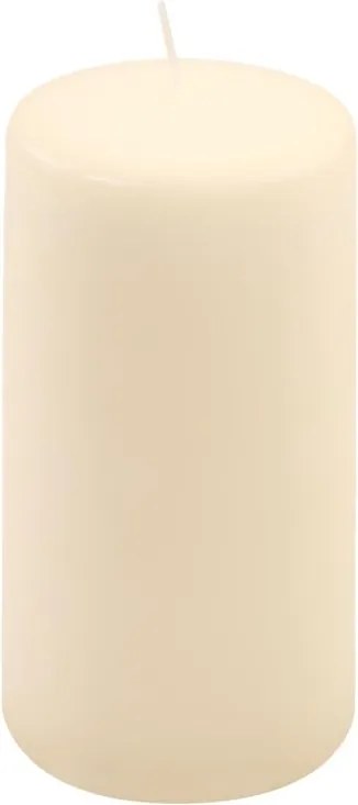 Gyertya készlet 15 cm Ø 7,5 cm 6 db krém szín