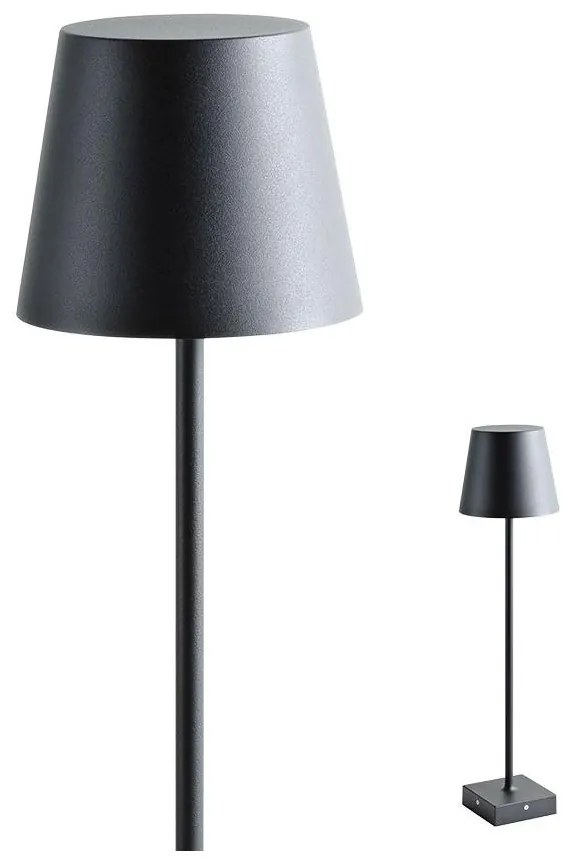 Redo 9127 - LED Kültéri lámpa GIORGIO LED/7W/230V IP65 fekete