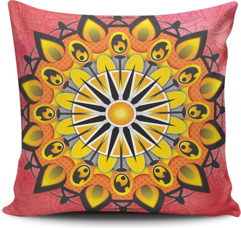 Díszpárna, 43×43 cm – MANDALA-19