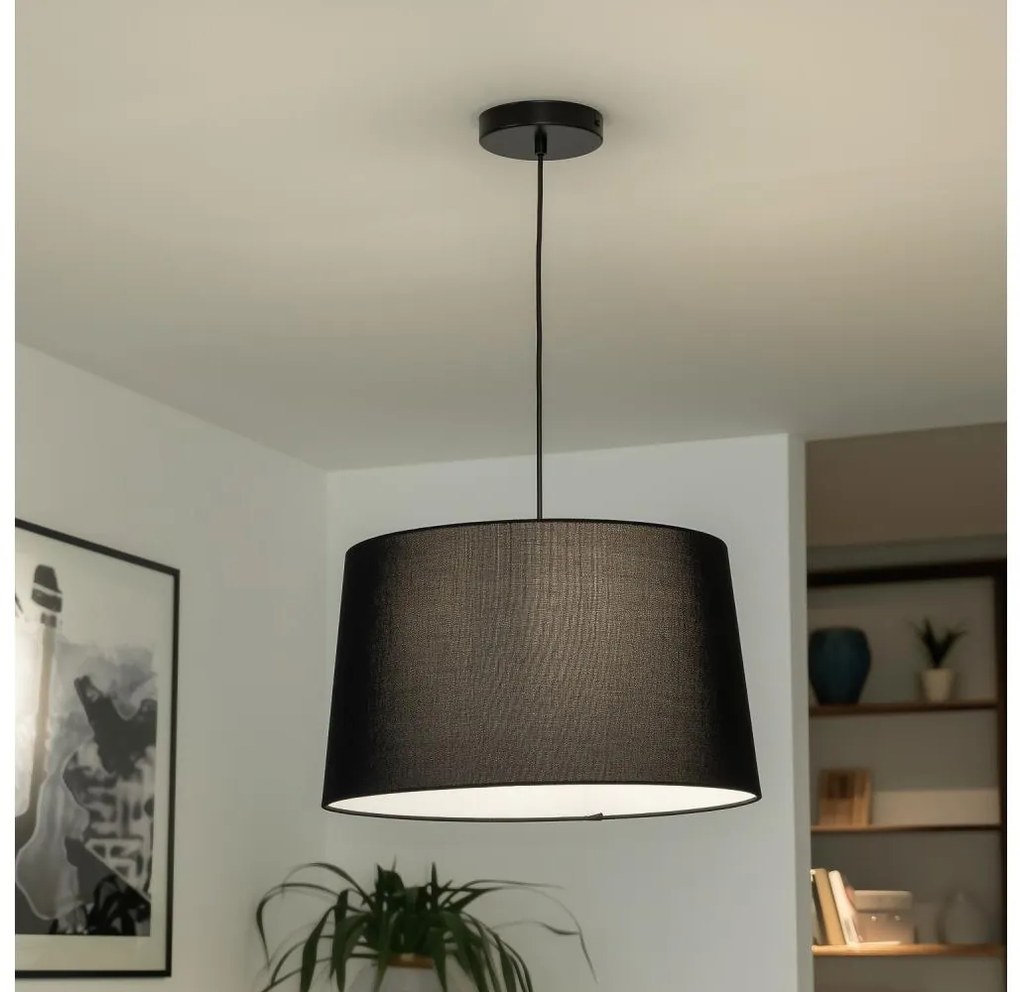 Brilagi - LED csillár kábelen CERIA 1xE27/40W/230V átm. 45 cm fekete