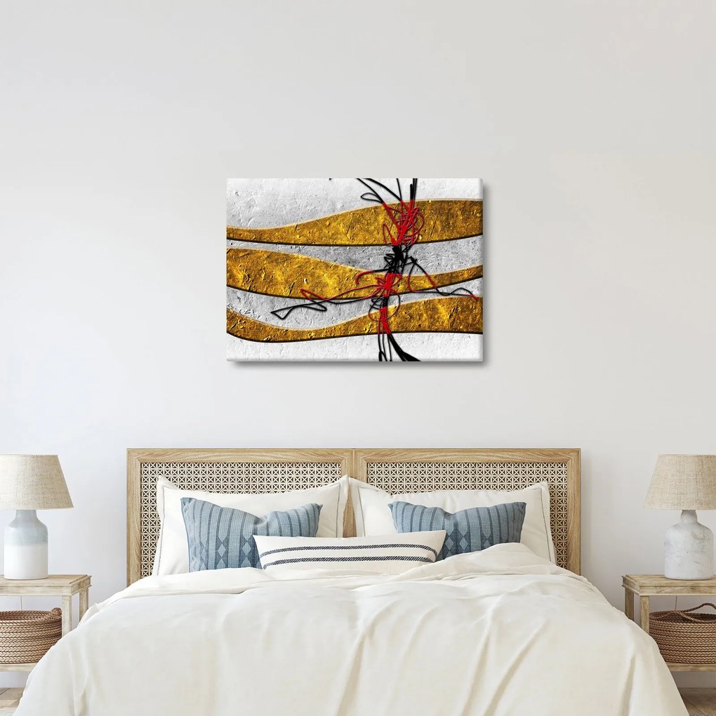 Absztrakt kép (70x50 cm)
