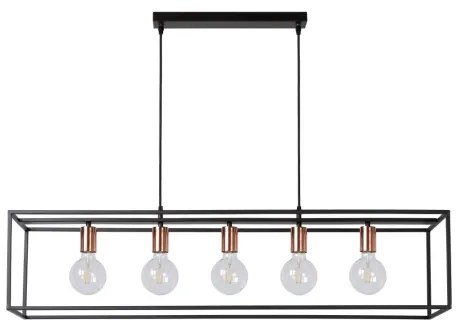 Lucide 08424/05/30 - Függeszték ARTHUR 5xE27/60W/230V