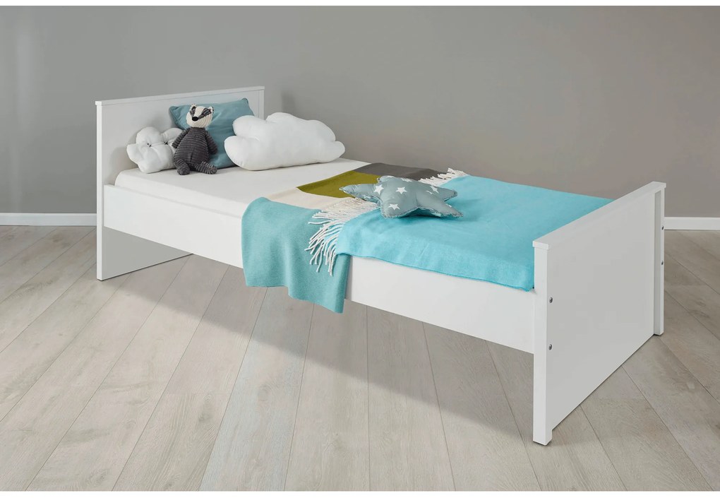 Egyszemélyes ágy 90 cm Otis 90 (fehér). 1065254
