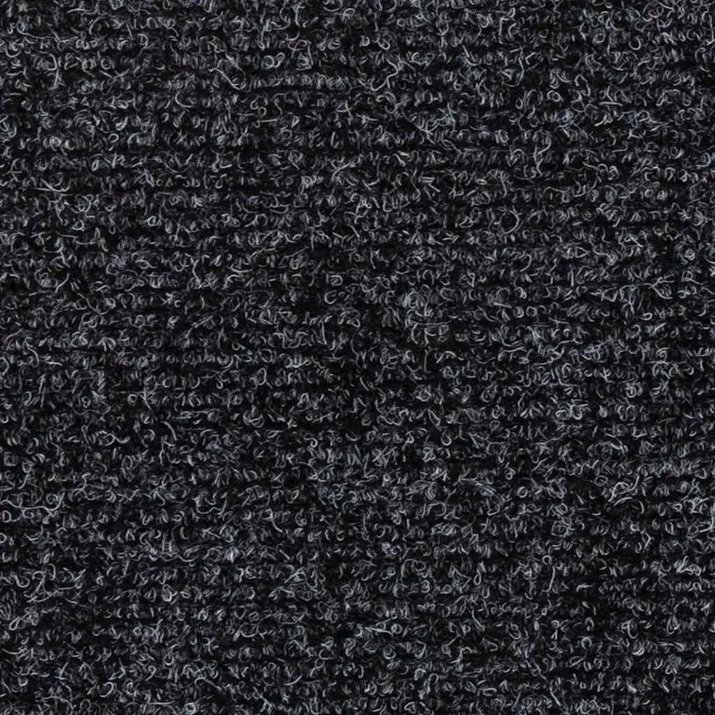 30 db szürke lépcsőszőnyeg öntapadós téglalap alakú 76x20 cm