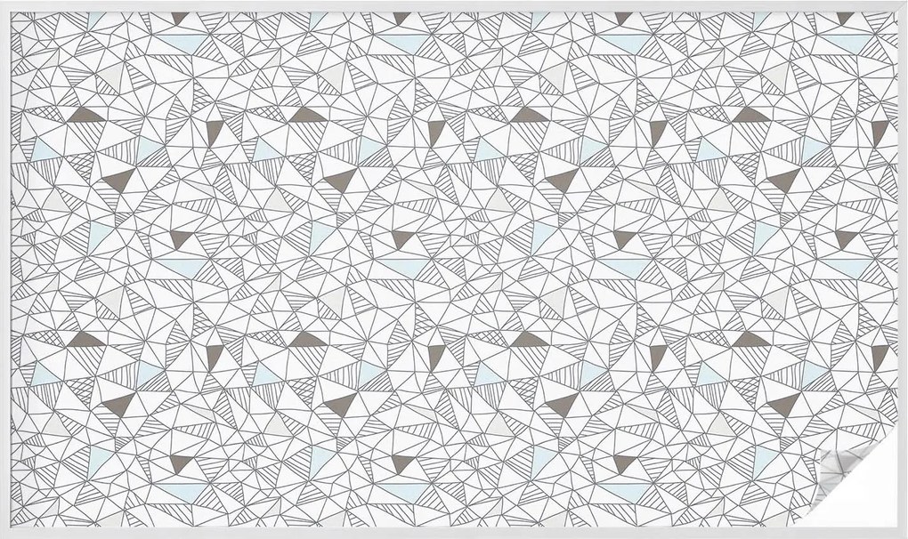 Ablaküveg fólia Adatvédelem Absztrakt formák 200x116 cm