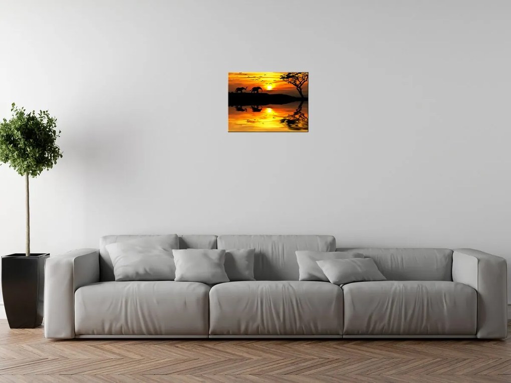 Gario Vászonkép Afrika Méret: 100 x 40 cm