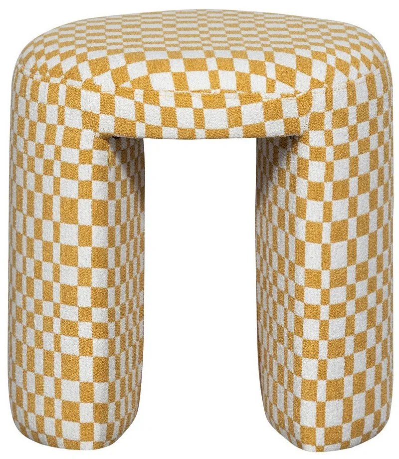 Sárga kárpitozott ülőke Charlie – WOOOD