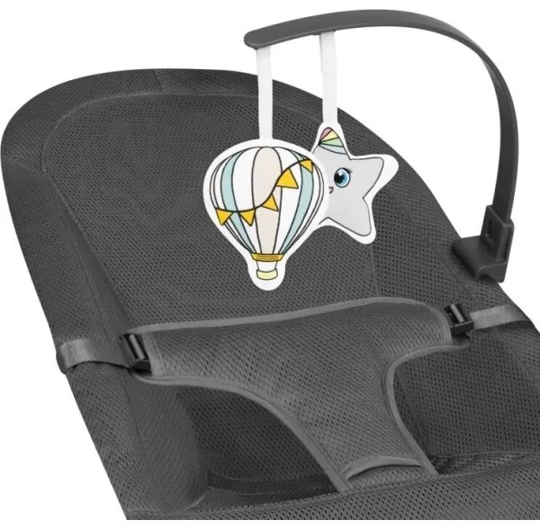 Lionelo - Babaringató JUNE szürke