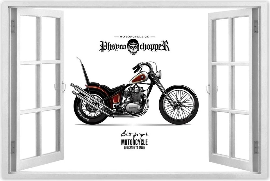 Poszterek 120x80 Motorkerékpár Antik Vintage