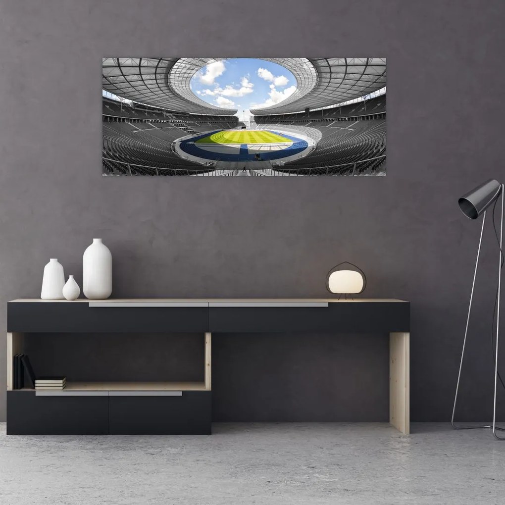 Kép - futballstadion (120x50 cm)