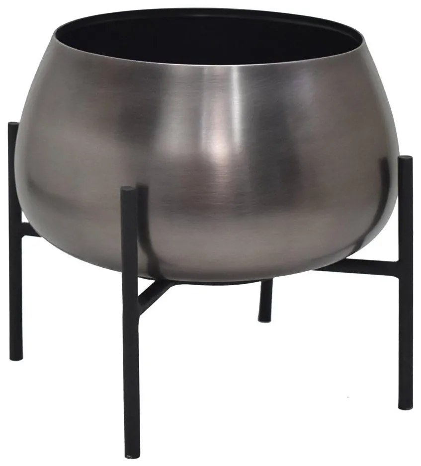 Eglo 428006 - Dekor konténer SAKATA 21x24 cm fekete