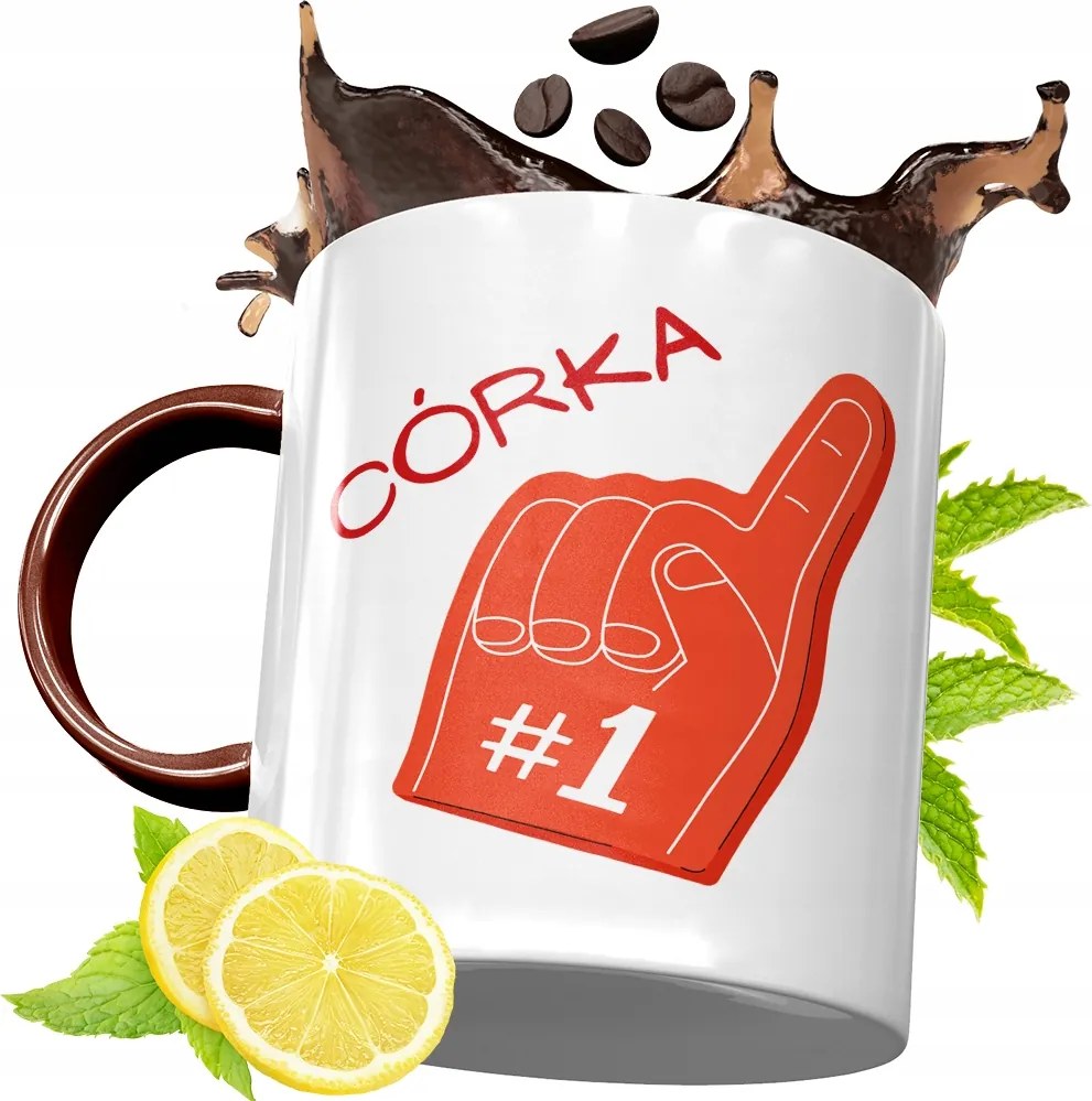 Bordó Bögre Lányának Születésnapi Ajándék fényképes nyomtatással