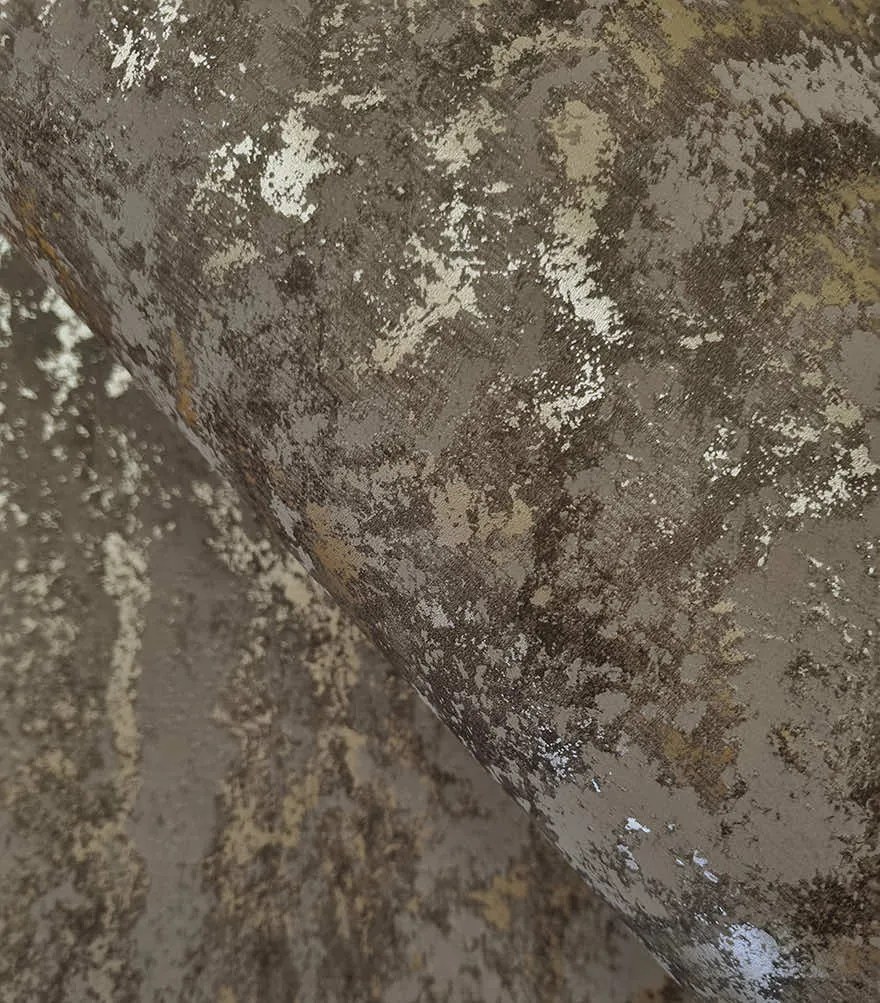Holden Decor Textura Tinos arany-ezüst márvány mintás fémhatású vlies tapéta – 66163