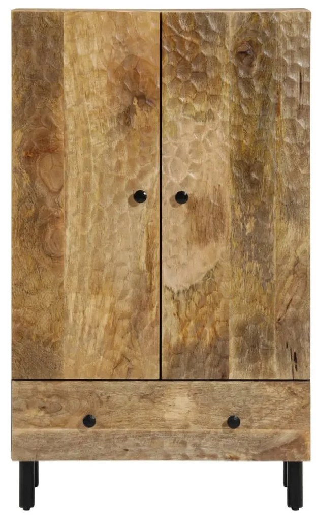 Tömör mangófa magasszekrény 60 x 33 x 100 cm