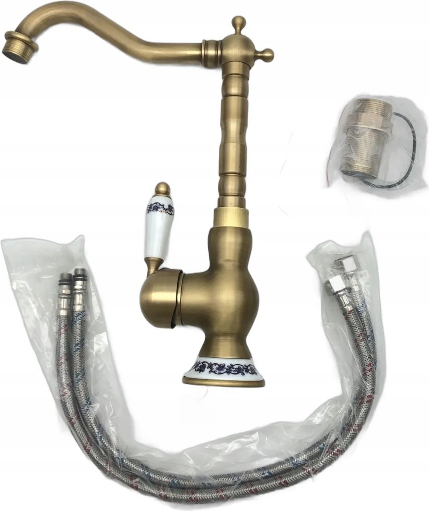 Keyohome álló mosdó csaptelep, arany