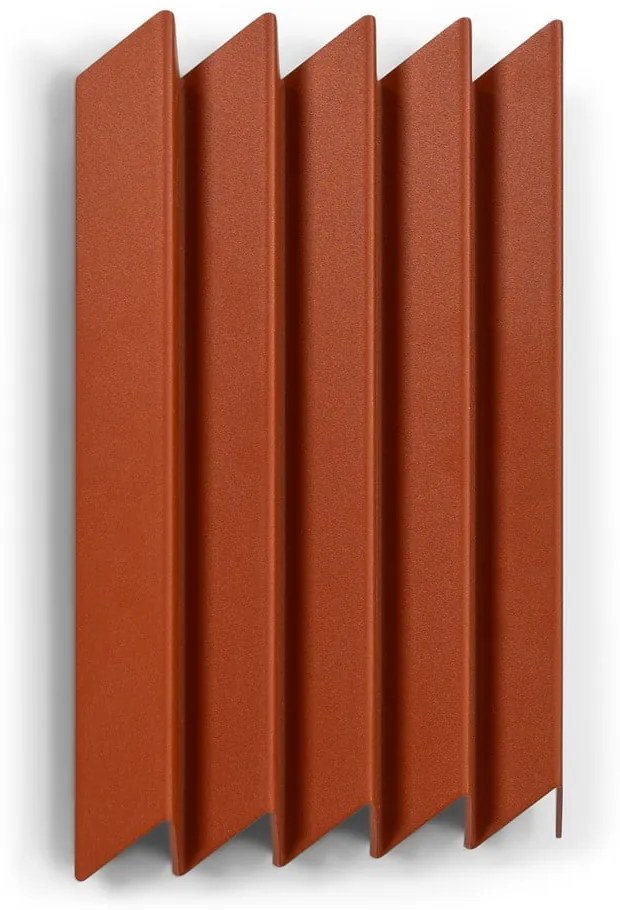 Terrakotta színű fém fali fogas 21 cm Sensu – Spinder Design