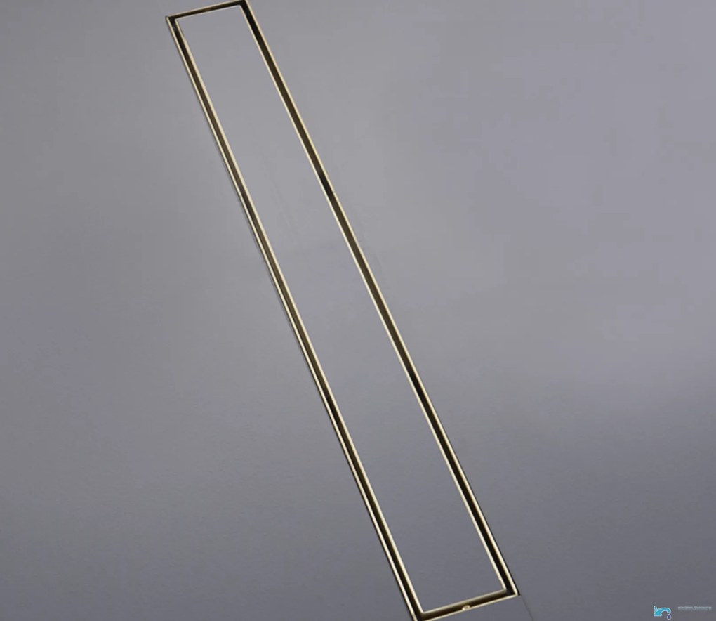 Zuhanyfolyóka EYN GBK1004 matt arany felülettel, 60 vagy 80 cm — 80 cm