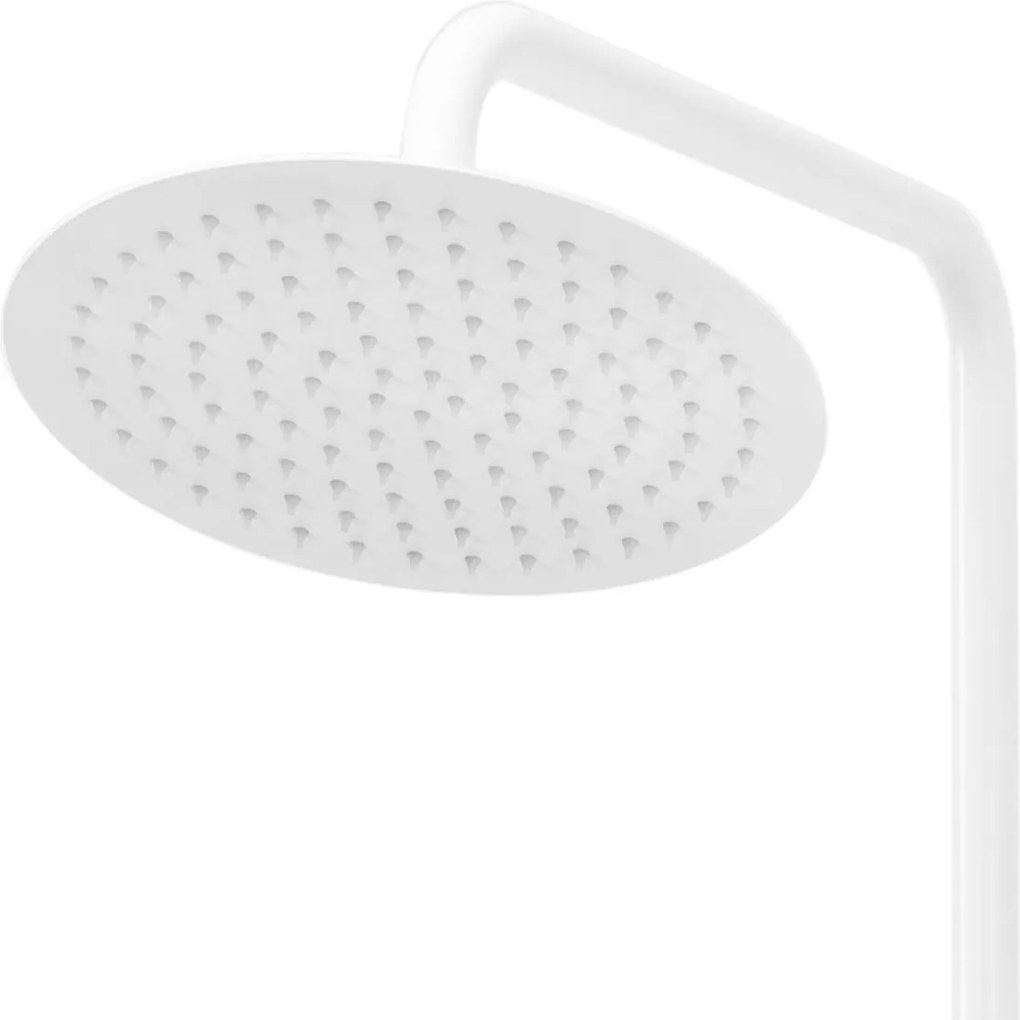 Rea Lungo, zuhanygarnitúra termosztatikus csapteleppel, fehér, REA-P6608