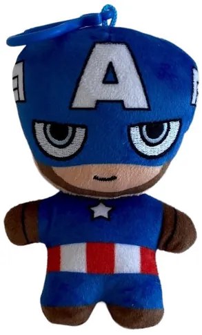 Bosszúállók Captain America 2D plüss figura akasztóval 13 cm