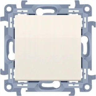 Simon 10 Kapcsoló Egykapcsolós Keresztkapcsoló Piktogram nélkül Krémszínű