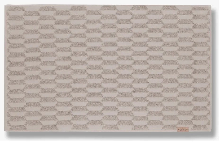 Bézs fürdőszobai kilépő 50x80 cm Geo – Mette Ditmer Denmark
