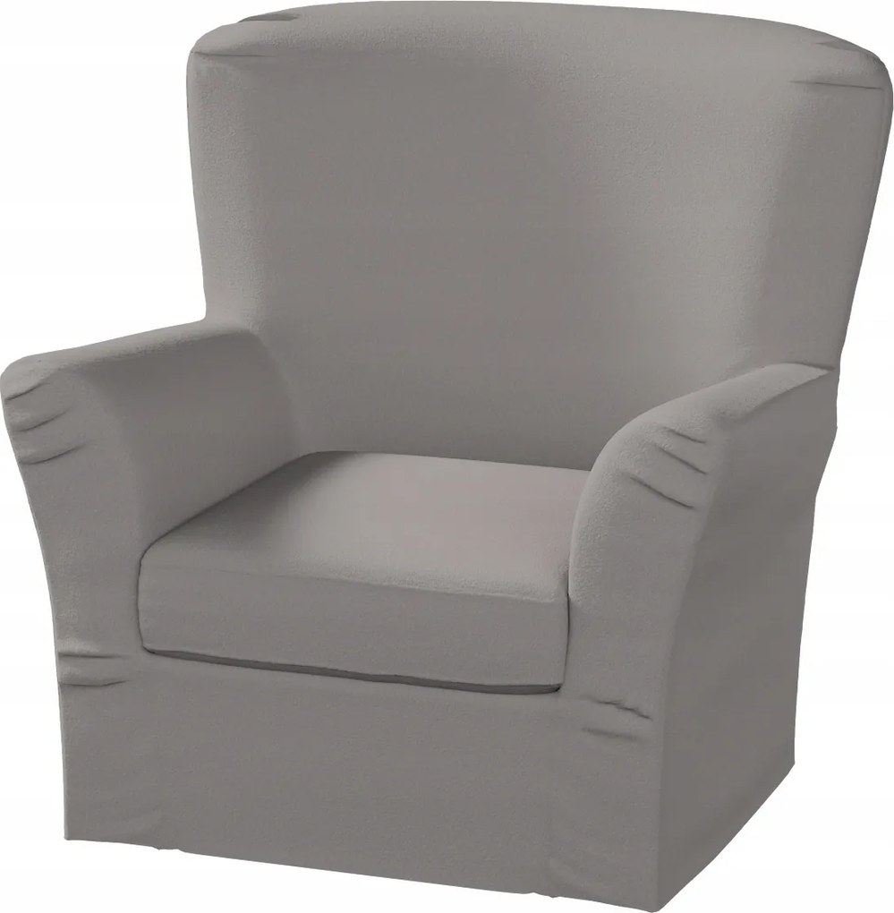 Tomelilla magas fotelhuzat Ikea könyvjelzőkkel, sötét bézs, bukla