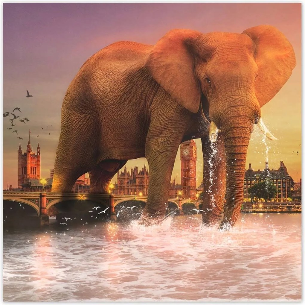 Poszterek 140x140 London Egyesült Királyság Uk