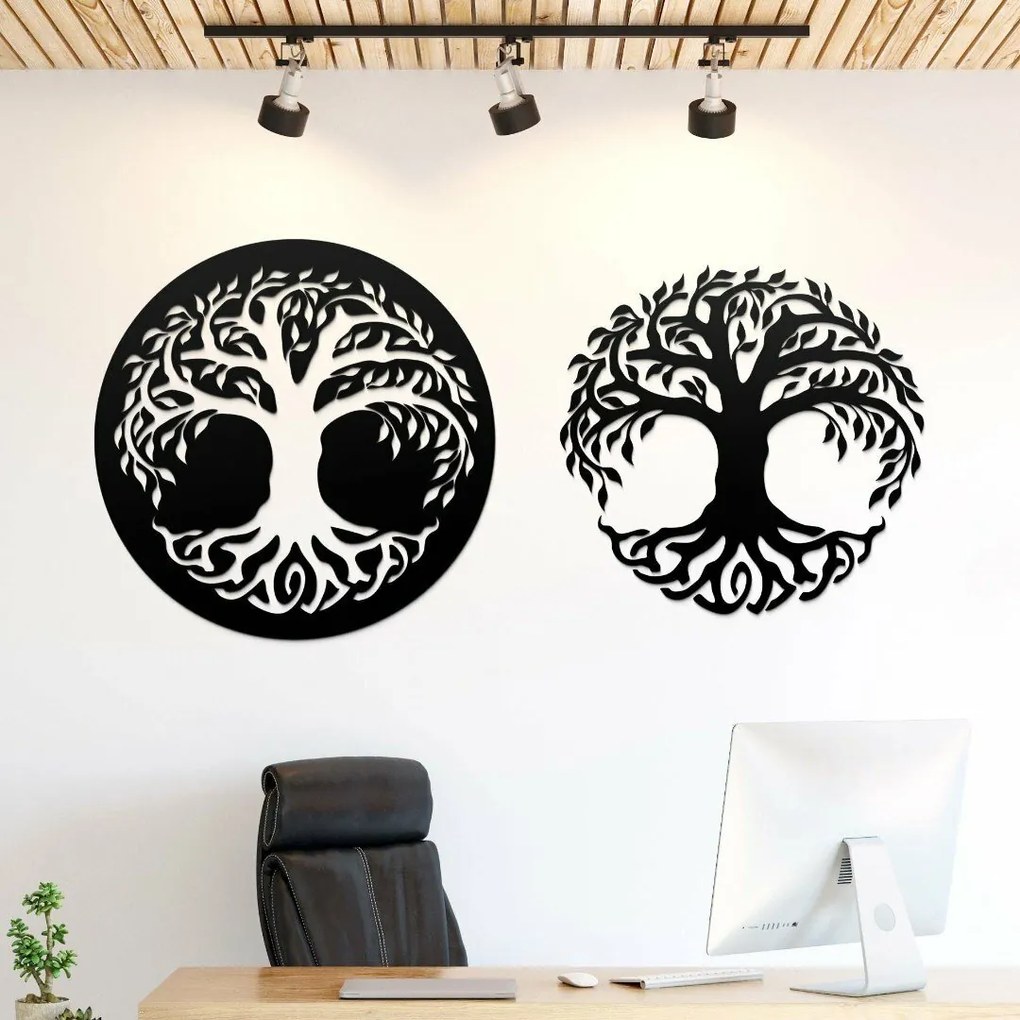 DUBLEZ | 2 az 1-ben fából készült életfák - Hod és Netzach