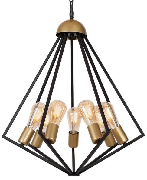 Csillár láncon ALI 7xE27/60W/230V