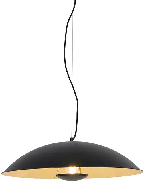 Vintage lógólámpa fekete arannyal 60 cm - Emilienne