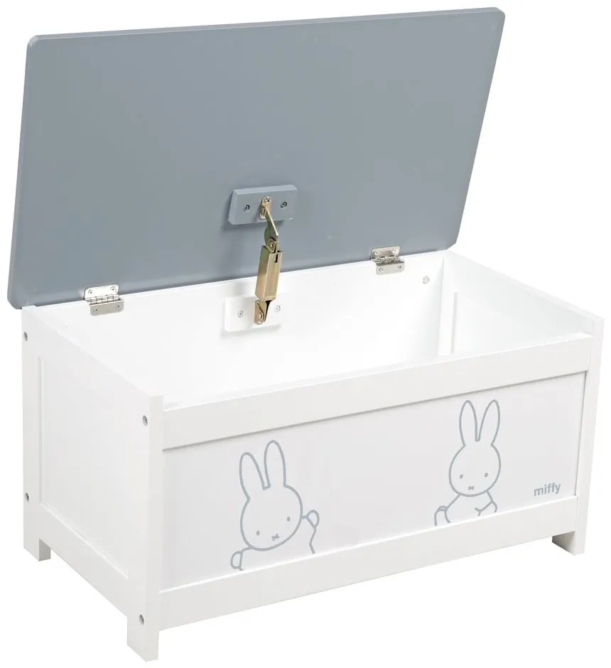 Fehér gyerek tárolódoboz 60x32x30 cm Miffy – Roba
