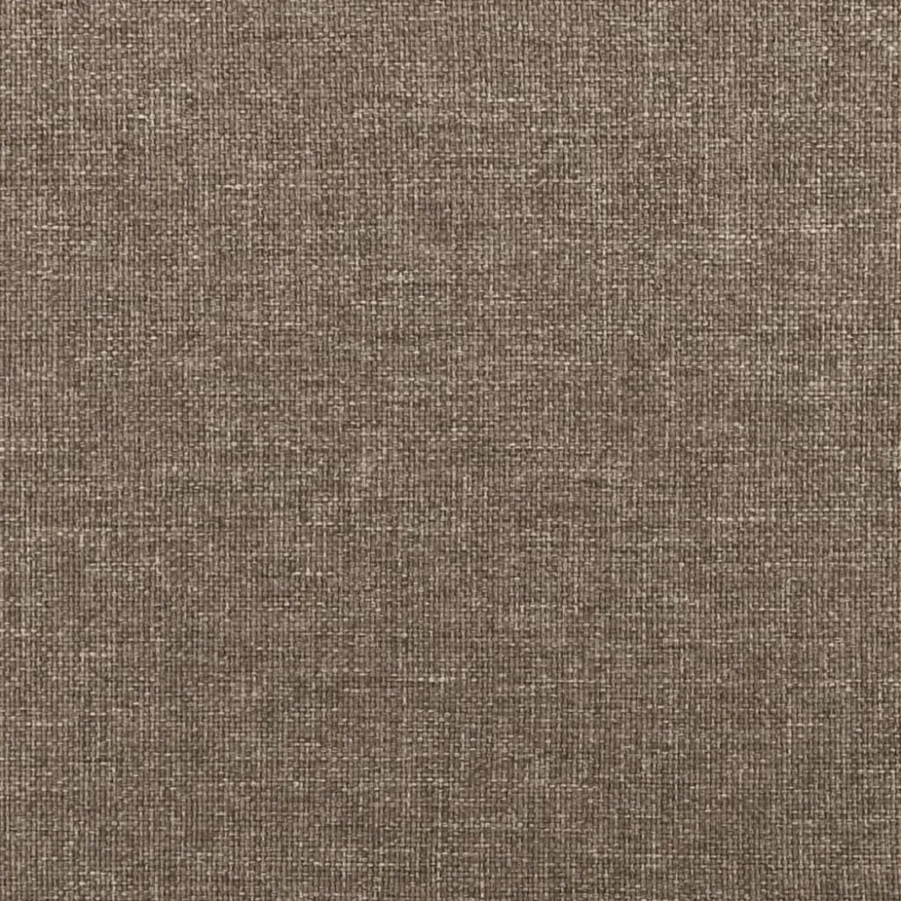 sötétbarna szövet fejtámla szárnyakkal 103x16x78/88 cm