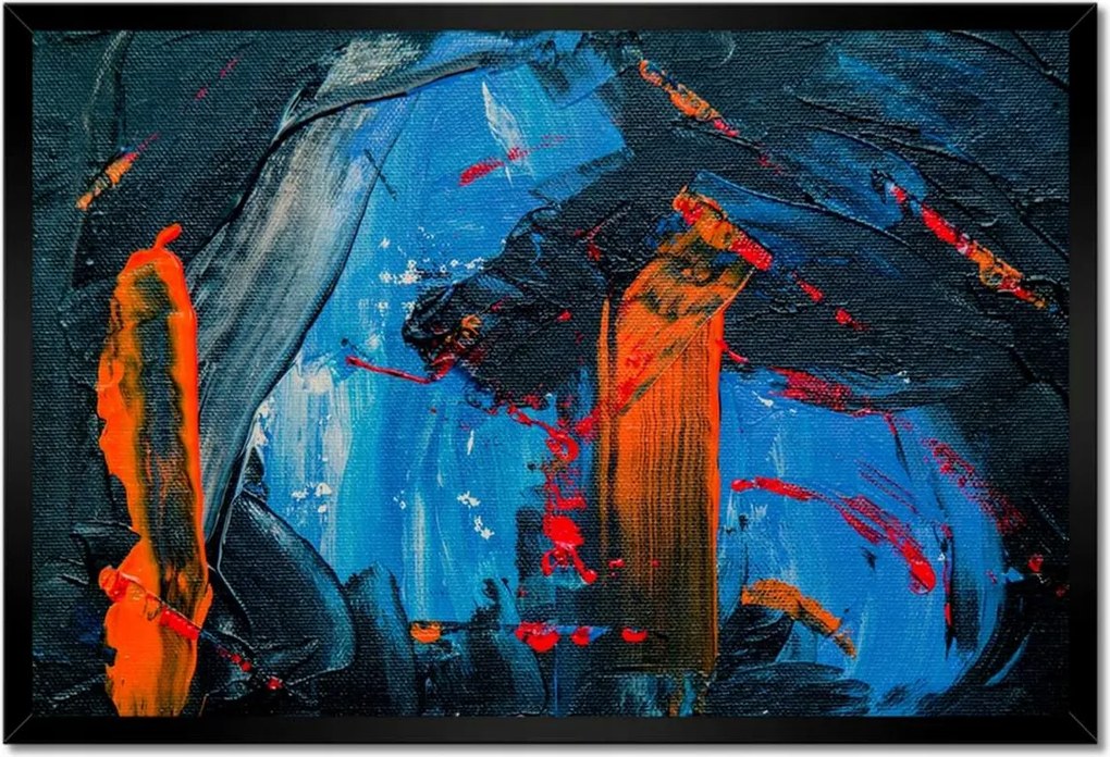 Poszterek keretben 60x40 Absztrakt indián