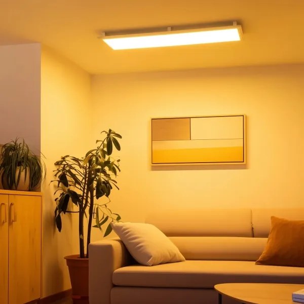 Eglo 32734 - LED RGBW dimmelhető felületre szerelhető panel SALOBRENA-C 34W/230V fehér+ távirányító