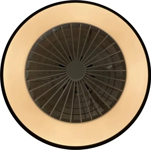 LED mennyezeti lámpa OPAL + mennyezeti ventilátor + távvezérlő 48W - LCL6344