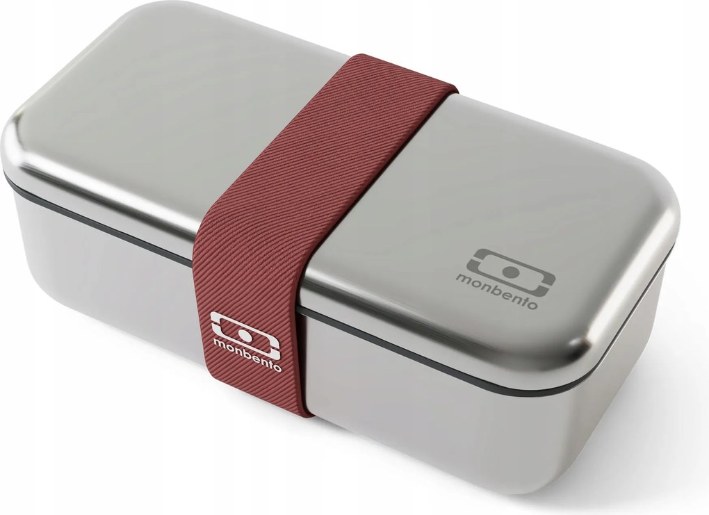 Monbento Sense bento uzsonnásdoboz 0,7 l Rózsaszín Mokka