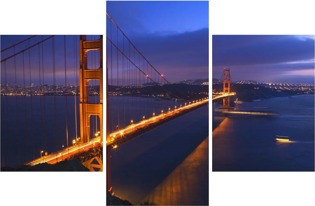 Kép - Golden Gate híd (90x60 cm)