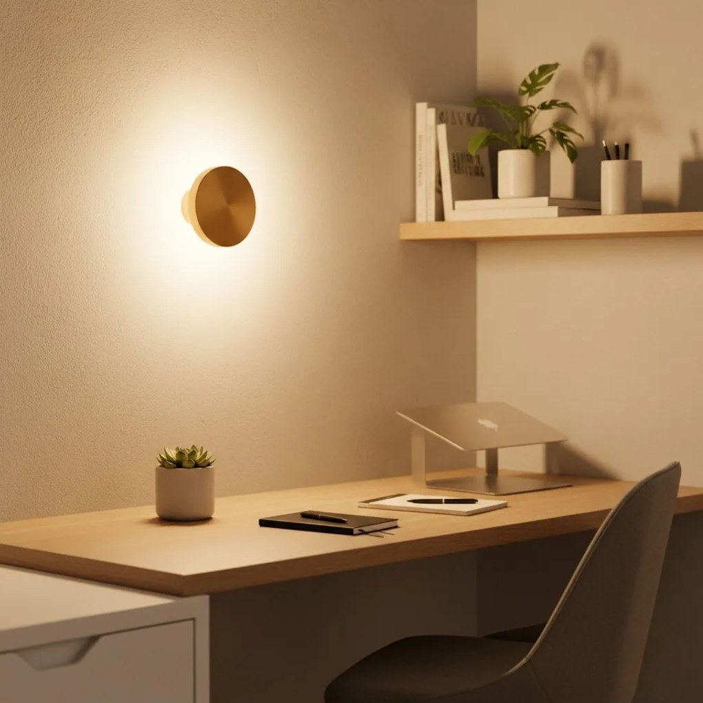 Aura 15520-L antik fém LED falilámpa