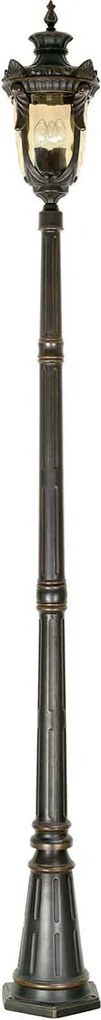 Elstead klasszikus kandeláber philadelphia borostyán antik bronz elsph5-l-ob IP44