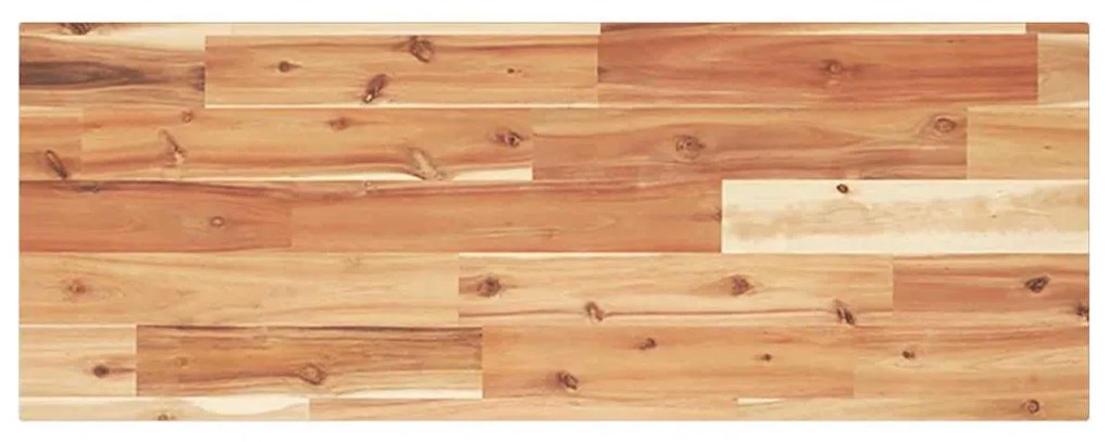 4 db olajbevonatú tömör akácfa függőpolc 80 x 30 x 2 cm