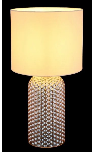 Globo 21735CH - Asztali lámpa SOFIA 1xE27/60W/230V bézs