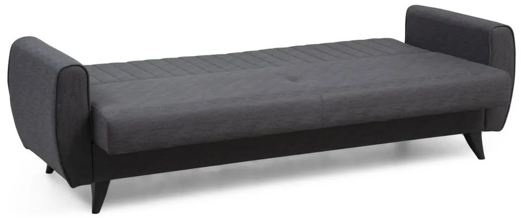 Alkon 3 Dark Grey kinyitható kanapé