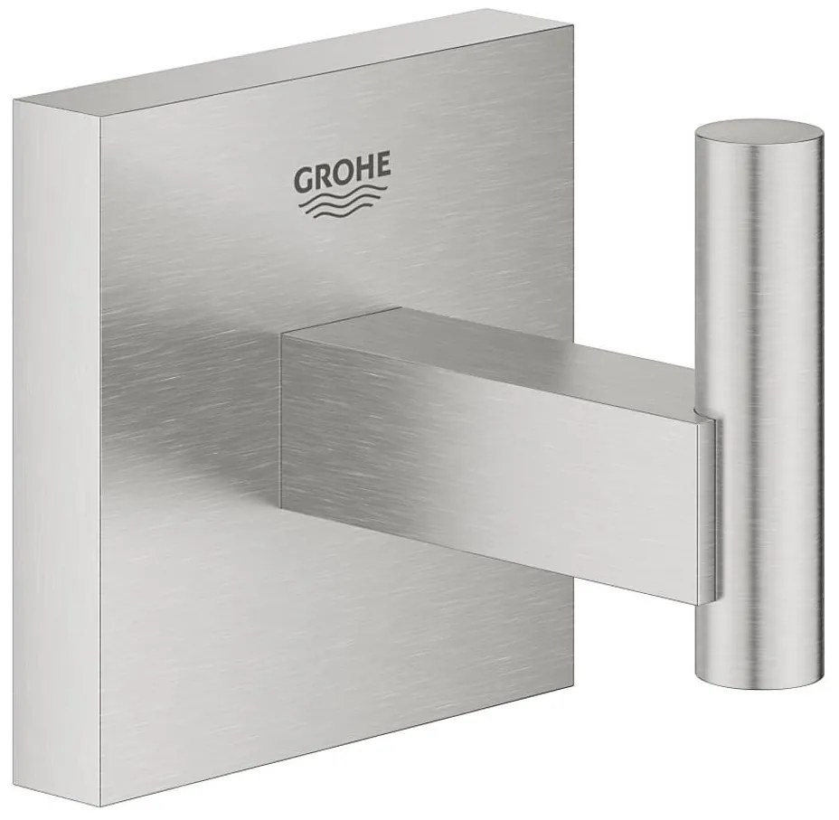 GROHE 40961DC0 - START CUBE fürdőköpeny akasztó, rozsdamentes acél