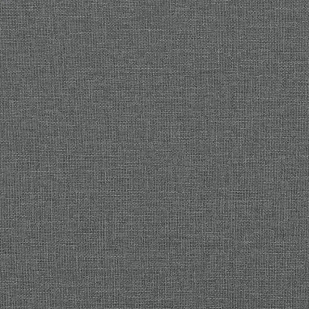 sötétszürke szövetpad 110,5 x 45 x 49 cm