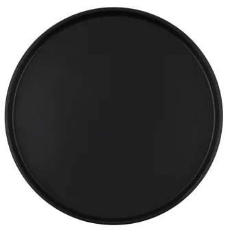 20 darabos étkészlet, fekete/kőkerámia