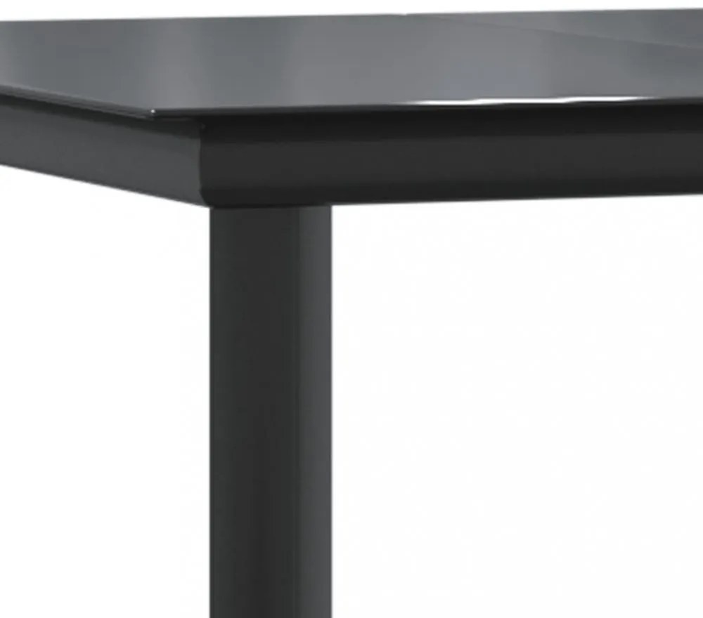 vidaXL 9 részes polyrattan kerti étkezőgarnitúra