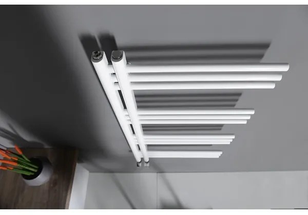 Sapho - Fürdőszobai radiátor DORLION 400W/230V 50x120 cm fehér