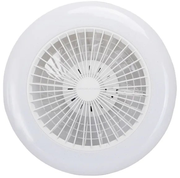 Aigostar LED állítható mennyezeti ventilátor 40W 230V 2700-6500K 50cm fehér+DO