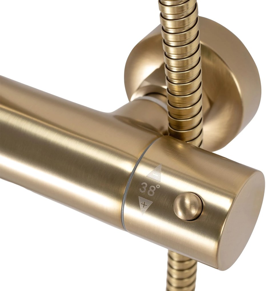 Rea, Zuhanygarnitúra termosztáttal Rea PAROT BRUSHED GOLD, REA-P2323