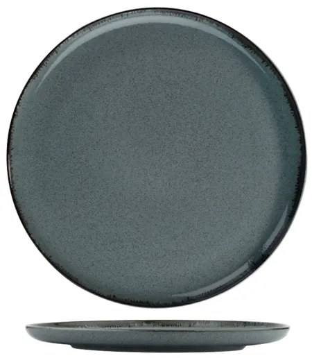 24 részes kék porcelán étkészlet